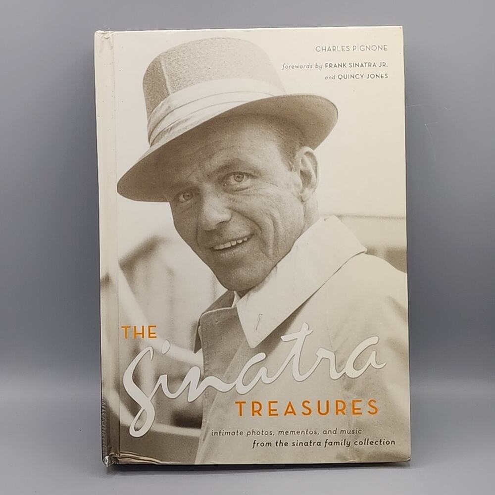 Frank Sinatra The Treasures Hardcover 2004 Filled with Ephemera No CD